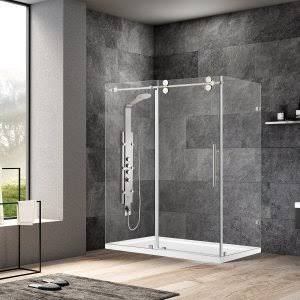 Glass shower cabin