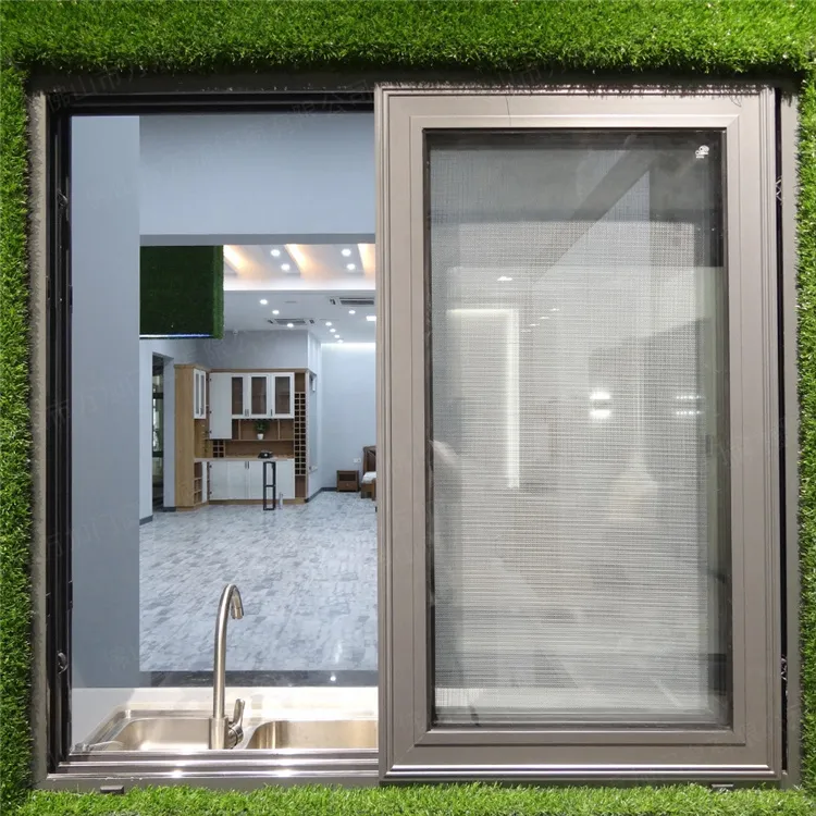 Sliding aluminum window